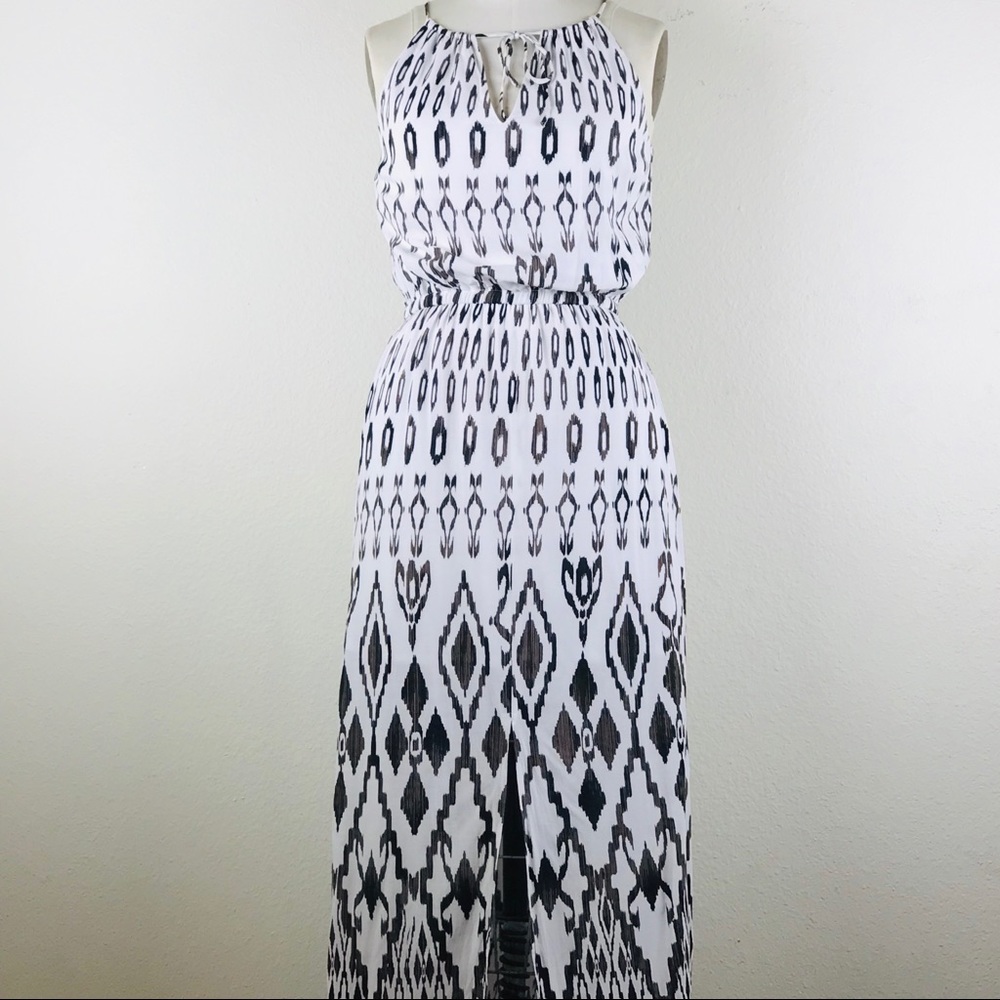 KAREN KANE Front Slit Maxi Dress Size S